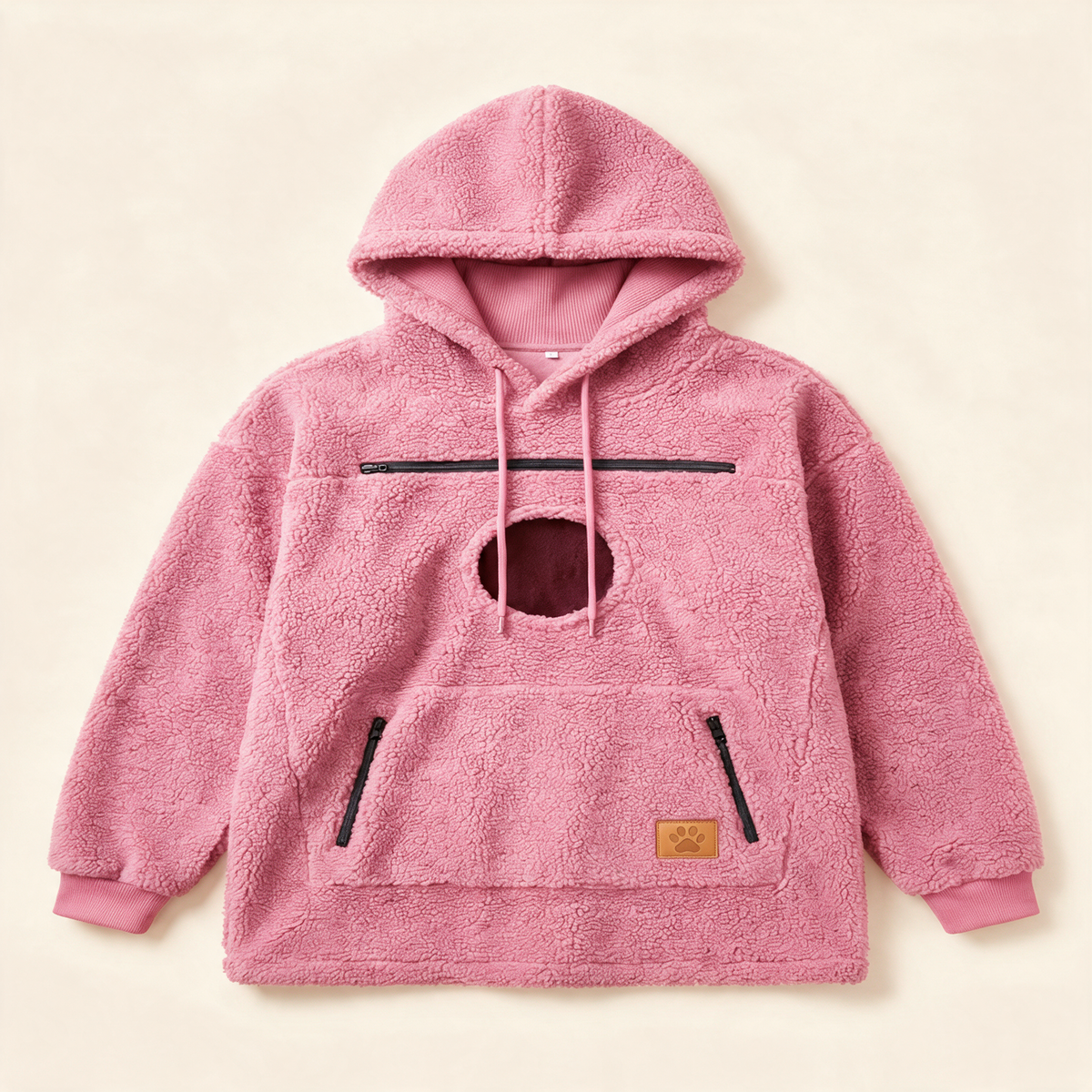 Cozy Hoodie - Pink